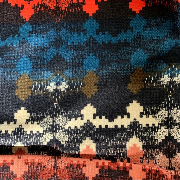 Living Doll Colorful Print Shorts SZ Small - Picture 3 of 4